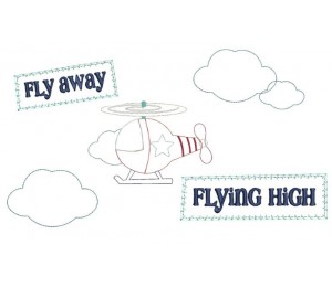 Stickserie - Helicopter Appli